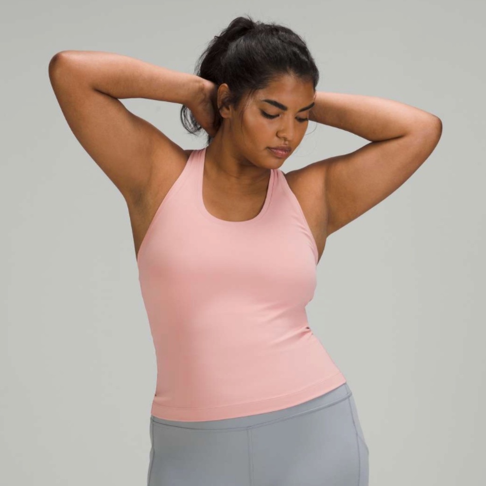 Lululemon Cool Racerback Shorter Length *Nulu Pink Puff